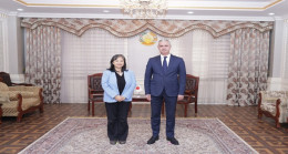 Presentation of the copy of the Credentials of the Ambassador of Japan