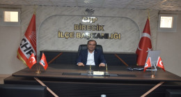 CHP BİRECİK İLÇE BAŞKANI HASAN KURT: PARTİ BİNAMIZIN AÇILIŞINA DAVETLİSİNİZ!