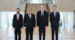 İlham Aliyev, Barselona Futbol Kulübü Başkanı’nı kabul etti