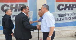CHP BİRECİK İLÇE BAŞKANI HASAN KURT BAŞKANLIĞINDA BAYRAMLAŞMA PROGRAMI YAPILDI