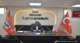 CHP BİRECİK İLÇE BAŞKANI HASAN KURT `TAN 11 TEMMUZ BİRECİK `İN KURTULUŞU MESAJI