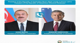 Ilham Aliyev, President of the Republic of Azerbaijan, made a phone call to Shavkat Mirziyoyev, President of the Republic of Uzbekistan