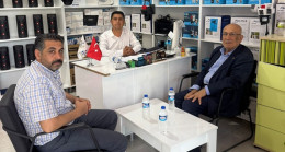 BAŞKAN SADETTİN BİLGİN`DEN ÖMER DEMİR `E HAYIRLI OLSUN ZİYARETİ