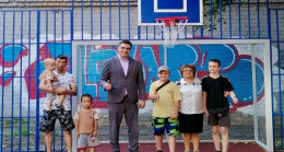 При поддержке «Единой России» в Челябинске отремонтировали спортплощадку