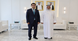 Meeting between the Ambassador and the Minister of Awqaf and Islamic Affairs of Qatar