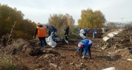 При участии «Единой России» в селе Нижегородской области ликвидируют несанкционированную свалку
