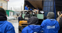 Samara Birleşik Rusya üyeleri, Kursk bölgesinin yeniden inşası için 20 ton inşaat malzemesi gönderdi