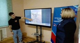 «Единая Россия» провела урок мужества с участием бойца СВО в Октябрьском районе ХМАО