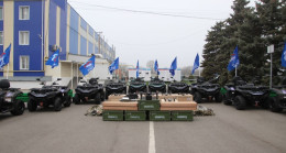 «Единая Россия», фонды «Наша Правда» и «Ветераны специальной военной и контртеррористических операций» передали спецтехнику участникам СВО в Ростовской области