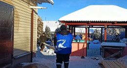 Birleşik Rusya gönüllüleri, Kursk sınır bölgesinde 90 evi restore etti