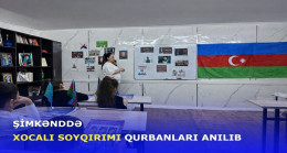 Şimkənddə Xocalı soyqırımı qurbanları anılıb