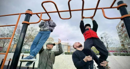 Birleşik Rusya, Astrahan bölgesindeki park ve meydanlarda bir dizi kitlesel egzersiz etkinliği başlattı
