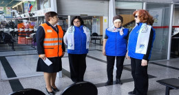 Birleşik Rusya gönüllüleri, Yuzhno-Sakhalinsk tren istasyonunun engelli yolcular için erişilebilirliğini değerlendirdi