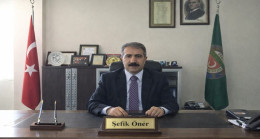 GERCÜŞ ZİRAAT ODASI BAŞKANI ŞEFİK ÖNER `DEN KURBAN BAYRAMI MESAJI