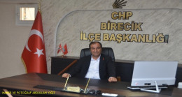 CHP BİRECİK İLÇE BAŞKANI HASAN KURT `TAN ANNELER GÜNÜ MESAJI