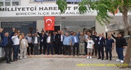 MHP BİRECİK İLÇE BAŞKANI ÖMER GÜNEŞ BAŞKANLIĞINDA BAYRAMLAŞMA PROGRAMI YAPILDI