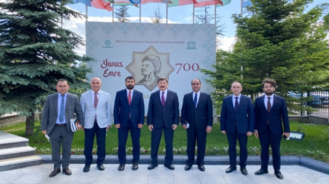 AFGANİSTAN BÜYÜKELÇİSİNDEN TÜRKSOY’A ZİYARET