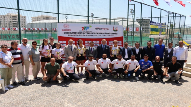 GÖBEKLİTEPE CUP TENİS TURNUVASI SONA ERDİ