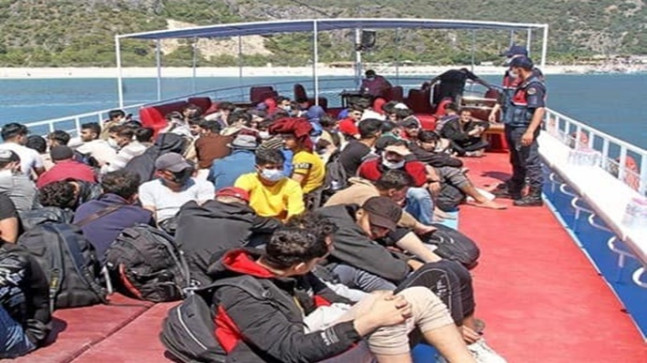 Muğla’da 97 Düzensiz Göçmen Yakalandı
