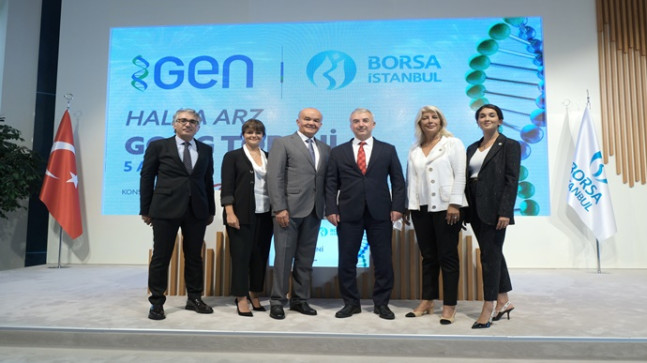 Borsa İstanbul’da gong GEN için çaldı