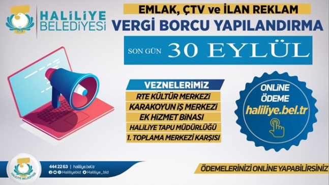 YAPILANDIRMADA SON GÜN 30 EYLÜL