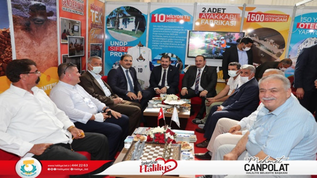 HALİLİYE BELEDİYESİ FUARDA YERİNİ ALDI
