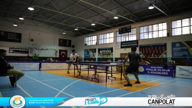 HALİLİYE BELEDİYESİ MASA TENİSİ LİGİ SONA ERDİ