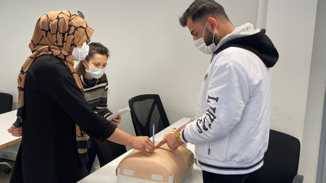 22-24 Aralık 2022 tarihlerinde “Temel İlkyardım Eğitimi “verildi