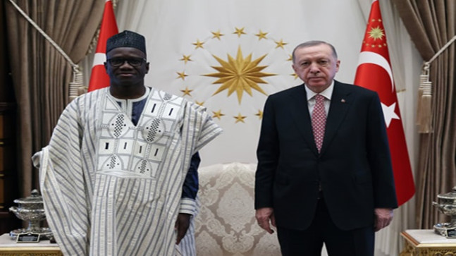 Mali büyükelçisinden güven mektubu