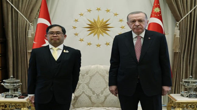 Tayland büyükelçisinden güven mektubu