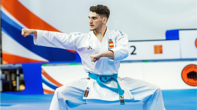 Spain top medal table of #KaratePrague2022