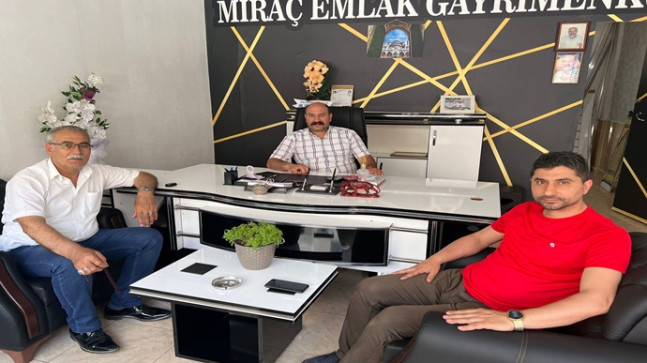 HÜSEYİN KIRAN `DAN HALİL BEĞİT `E HAYIRLI OLSUN ZİYARETİ