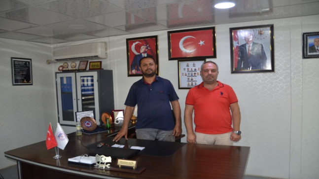 MEHMET TEVFİK GÜLSOY `DAN BAŞKAN MÜSLÜM IŞIK `A ZİYARET