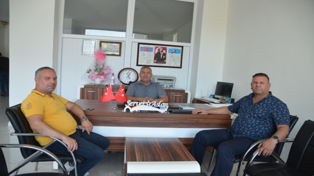 MEHMET TEVFİK GÜLSOY `DAN MAHMUT ASLAN VE SERVET ASLAN `A ZİYARET