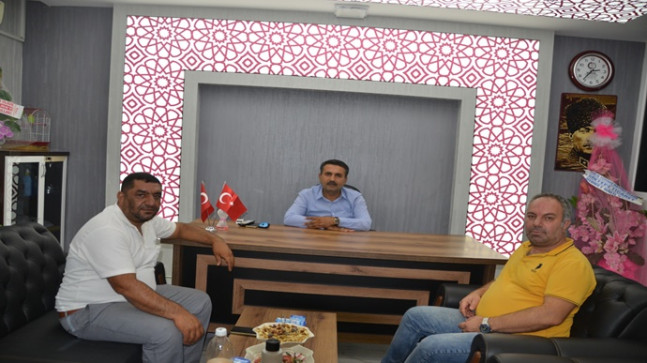 MEHMET TEVFİK GÜLSOY `DAN BAŞKAN ALKAN KAYABAŞI ` YA ZİYARET