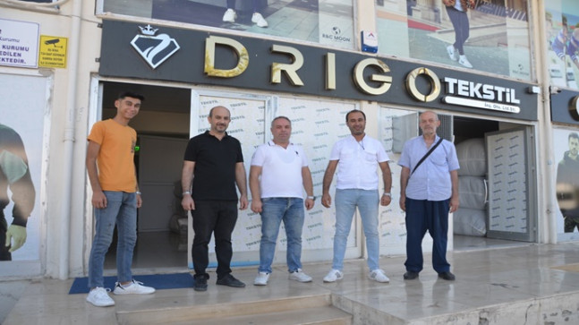 MEHMET TEVFİK GÜLSOY `DAN DRİGO TEKSTİL `E ZİYARET