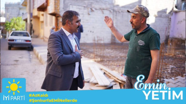 İYİ PARTİ ADAYI YETİM, DİREKLİ ESNAFININ SORUNLARINI DİNLEDİ