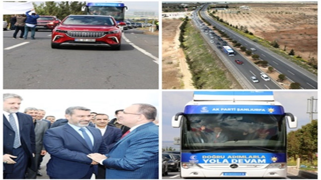 ŞANLIURFA’DA AK ADAYLARA DEV KARŞILAMA