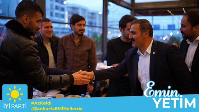 İYİ Parti’nin Adayı Emin Yetim basınla bir araya geldi!
