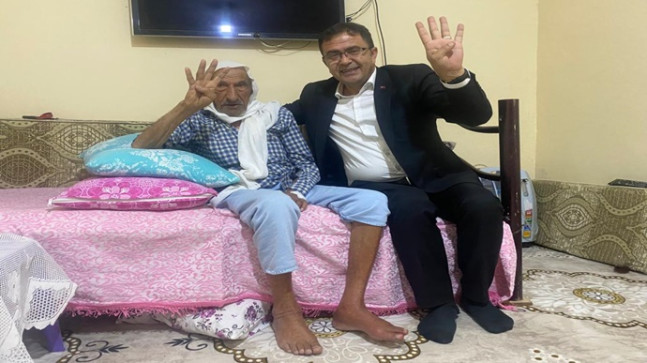 AKSAK, HANE ZİYARETLERİNİ SÜRDÜRÜYOR