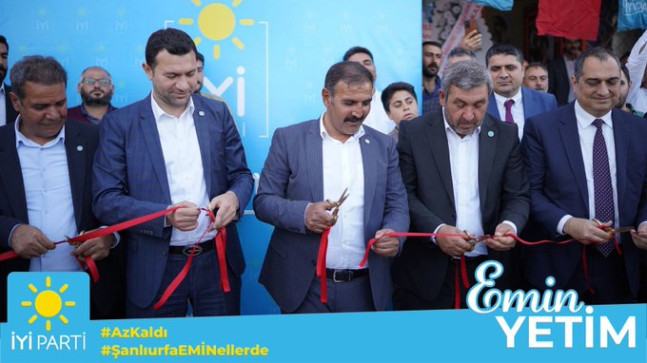 ADAY YETİM, MUSA MANGAL EYYÜBİYE SEÇİM OFİSİ AÇILIŞINA KATILDI