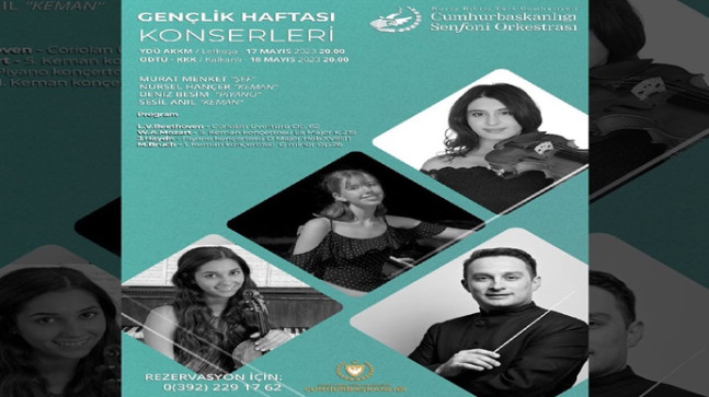 KKTC CSO’dan Gençlik Haftası Konserleri