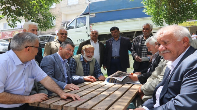 CEVHERİ, ERDOĞAN İÇİN DESTEK İSTEDİ