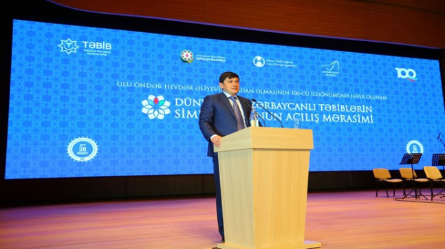 Komitə sədri simpoziumda çıxış edib