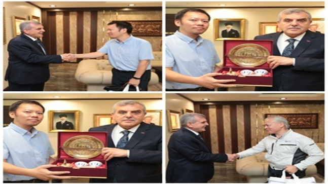 JAPONYA ULUSLARARASI İŞBİRLİĞİ AJANSI JICA’DAN BAŞKAN BEYAZGÜL’E ZİYARET