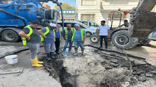 ŞUŞKİ  Birecik alt Yapı yenileme ve bakım onarım çalışmaları aralıksız devam ediyor