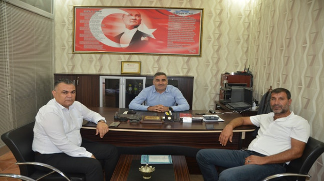 MHP`DEN BİRECİK YEREL EYLEM GRUBU DERNEĞİ YÖNETİM KURULU BAŞKANI BURHAN KAYA `YA ZİYARET
