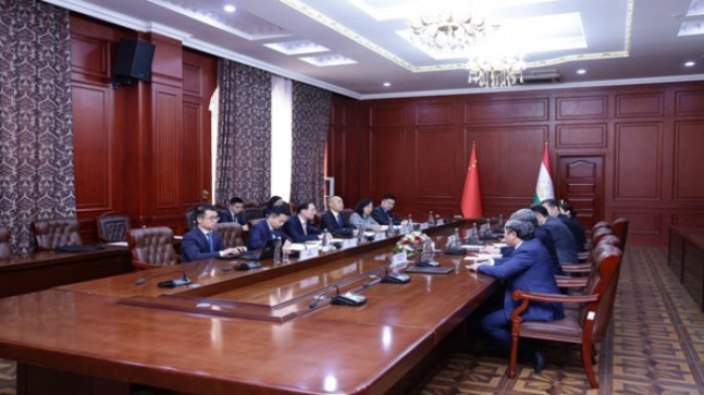 Çin Dışişleri Bakanlığı heyetiyle toplantı