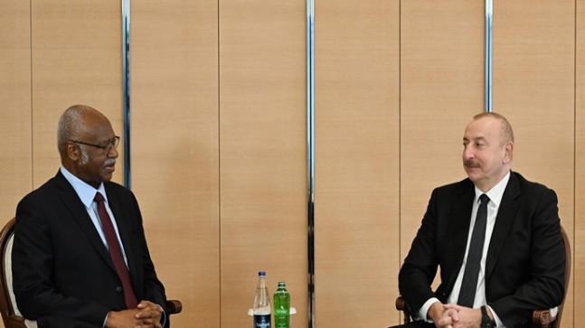 İlham Aliyev, BM Genel Kurulu 79. Oturum Başkanı ile görüştü