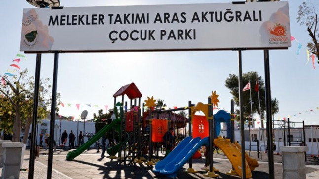 Cumhurbaşkanı Ersin Tatar Melekler Takımı Aras Aktuğralı Çocuk Parkı’nın açılış törenine katıldı